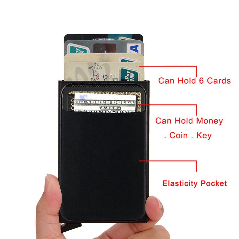 Metal Credit Card Holder Smart Wallet - Jabula & Co