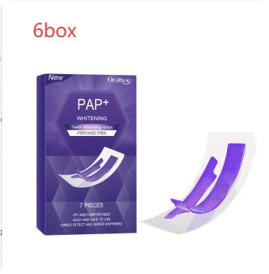 Whitening Teeth Strips Purple Teeth Strips Dry-application - Jabula & Co