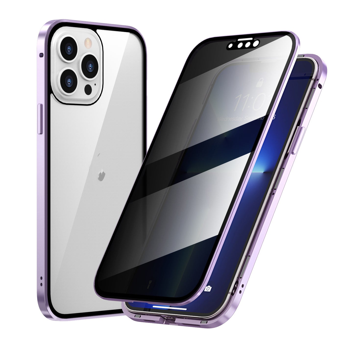 Privacy-proof Magneto Phone Case Double Sided Metal Frame - Jabula & Co