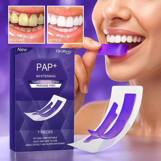 Whitening Teeth Strips Purple Teeth Strips Dry-application - Jabula & Co