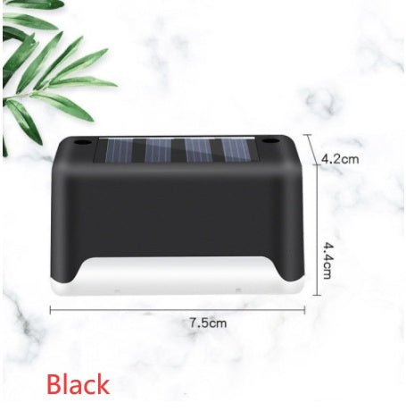 New Upgrade Waterproof LED Solar Fence Lamp Solar Deck Lights Solar Step Light Outdoor For Patio Stairs Garden Pathway Step Yard by Beckett
