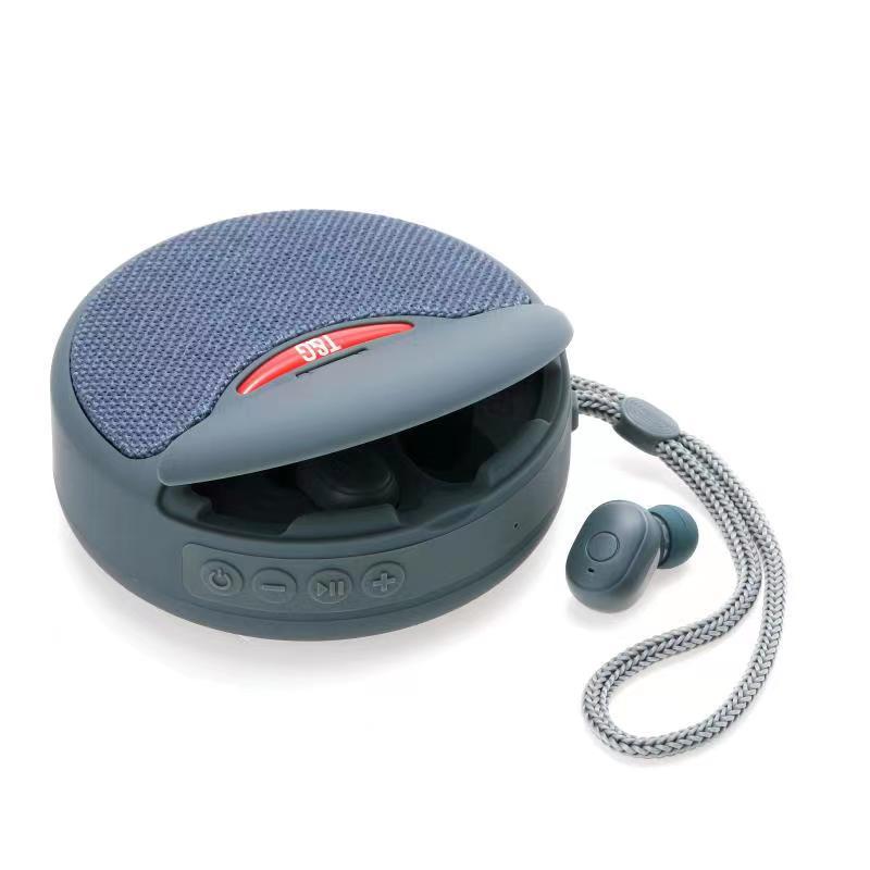 Outdoor Portable Headset Bluetooth Speaker Integrated Wireless 3D Stereo Subwoofer Music Speaker Support TF Card FM Radio - Jabula & Co