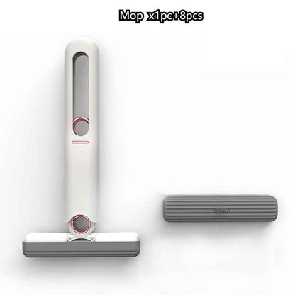 Mini Mops Floor Cleaning Sponge Squeeze Mop Household Cleaning Tools Home Car Portable Wiper Glass Screen Desk Cleaner Mop