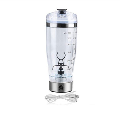 Electric Protein Shake Stirrer USB Shake Bottle Milk Coffee Blender Kettle Sports And Fitness Charging Electric Shaker Cup - Jabula & Co