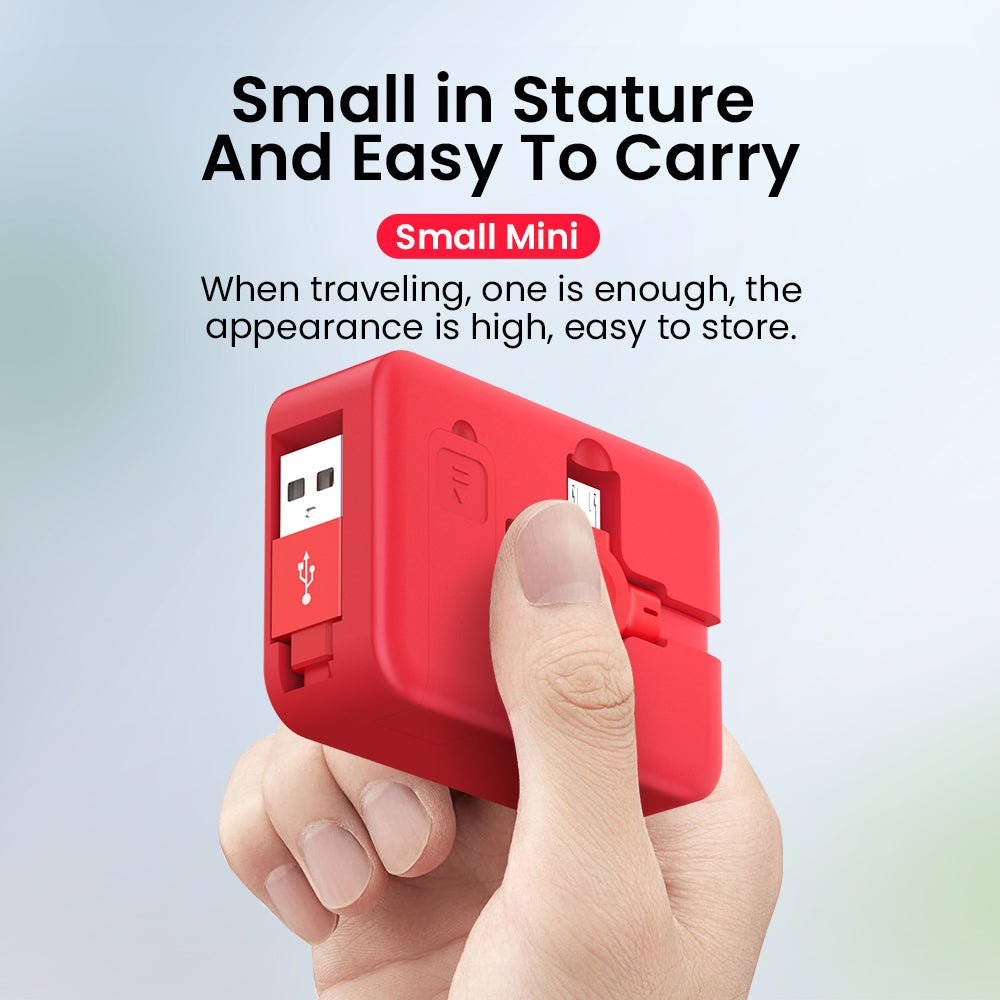 4 In 1 Retractable USB Cable Creative Macaron Type C Micro Cable For I Phone With Phone Stand Charging Data Cable Line Storage Box - Jabula & Co