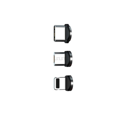 Data Cable 540 Degree Blind Suction Round Magnetic Charging Cable Three-in-one Bent Magnetic Cable - Jabula & Co