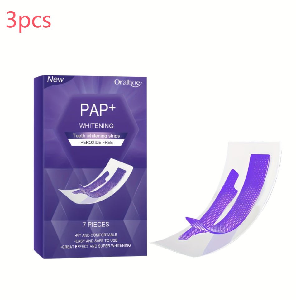 Whitening Teeth Strips Purple Teeth Strips Dry-application - Jabula & Co