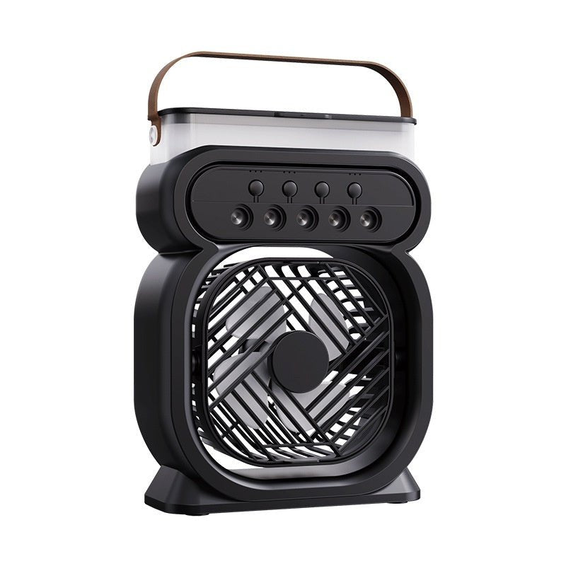3 In 1 Portable Air Conditioner Evaporative Air Cooler LED Night Lights 3 Speeds Humidifier Fan For Home Office by Jabula & Co
