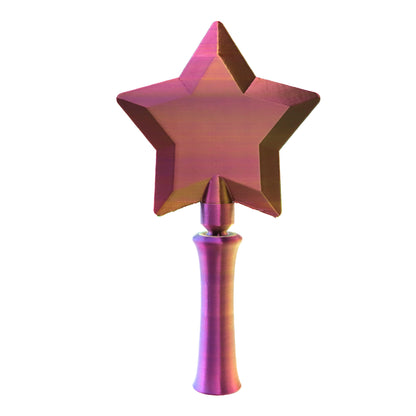 Fashion Creative 3D Printed Wand Tap To Pay Portable Cute Star Magic Wand Holder Funny Lightweight Credit Card Holder Daily Use