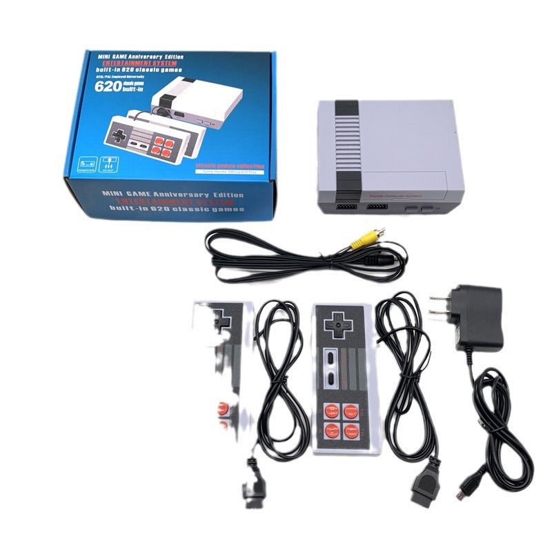 NES Game Console 8-bit Nostalgic 80 S Retro FC NES 620 TV Mini Game Host - Jabula & Co
