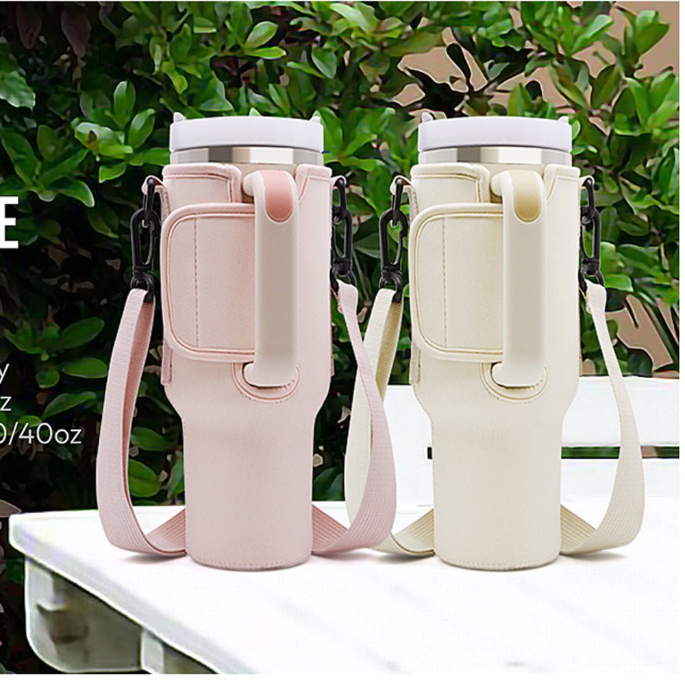 Handle Mug Ice Cream Cup Cover Outdoor Portable - Jabula & Co