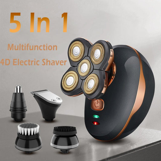 Multifunction 4D Electric Shaver 5 In 1 Men's Razor Beard Shaving Machine Trimmer Clipper Hair Cutting Removal Machine Barber - Jabula & CoMultifunction 4D Electric Shaver 5 In 1 Men's Razor Beard Shaving Machine Trimmer Clipper Hair Cutting Removal Machine BarberMultifunction 4D Electric Shaver 5 In 1Jabula & CoJabula & CoMultifunction 4D Electric Shaver 5 In 1 Men's Razor Beard Shaving Machine Trimmer Clipper Hair Cutting Removal Machine BarberCJXFZNZN00480-Black1