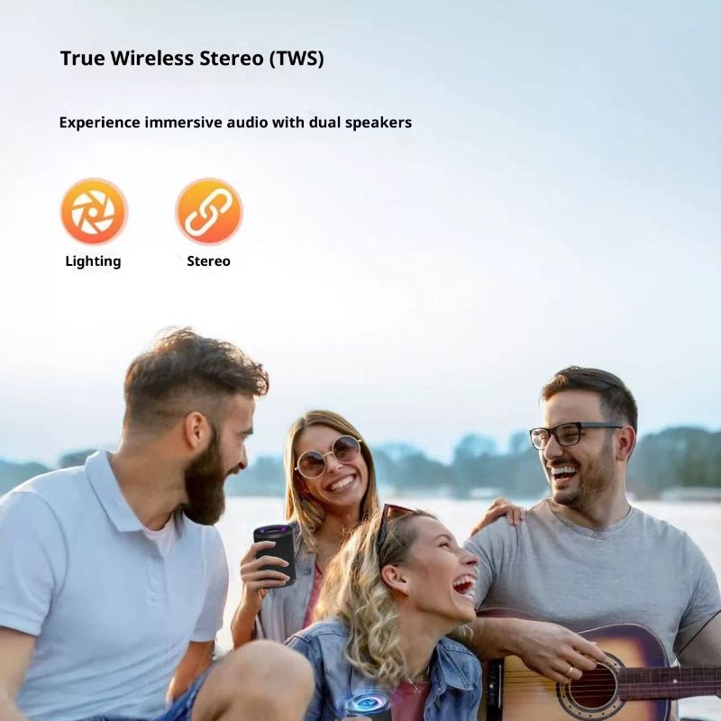 New Portable Bluetooth Speaker Small Bass Music Loud Sound Wireless Mini Speaker - Jabula & Co