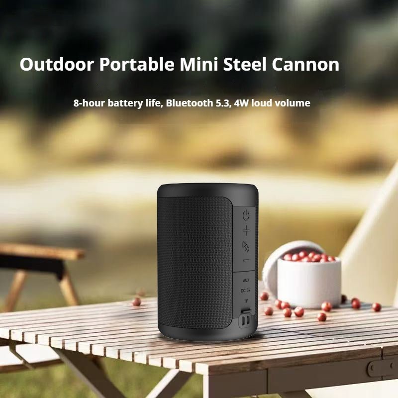 New Portable Bluetooth Speaker Small Bass Music Loud Sound Wireless Mini Speaker - Jabula & Co