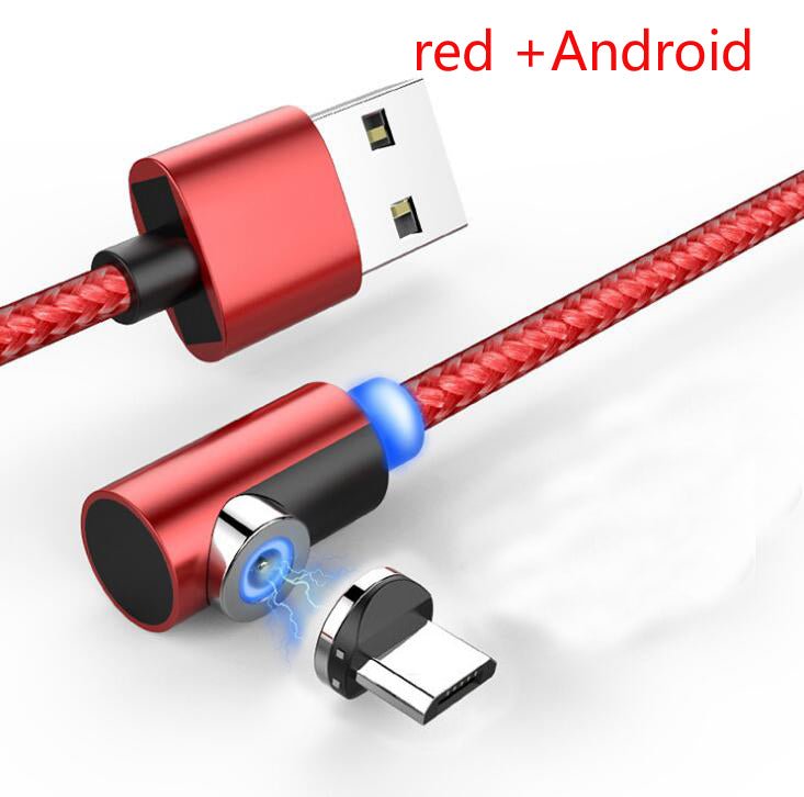 Nylon Braided Magnetic Mobile Phone Charging Cable - Jabula & CoNylon Braided Magnetic Mobile Phone Charging CableMagnetic Mobile Phone Charging CableJabula & CoJabula & CoNylon Braided Magnetic Mobile Phone Charging CableCJSJSJSJ00612-Red android-1 m10