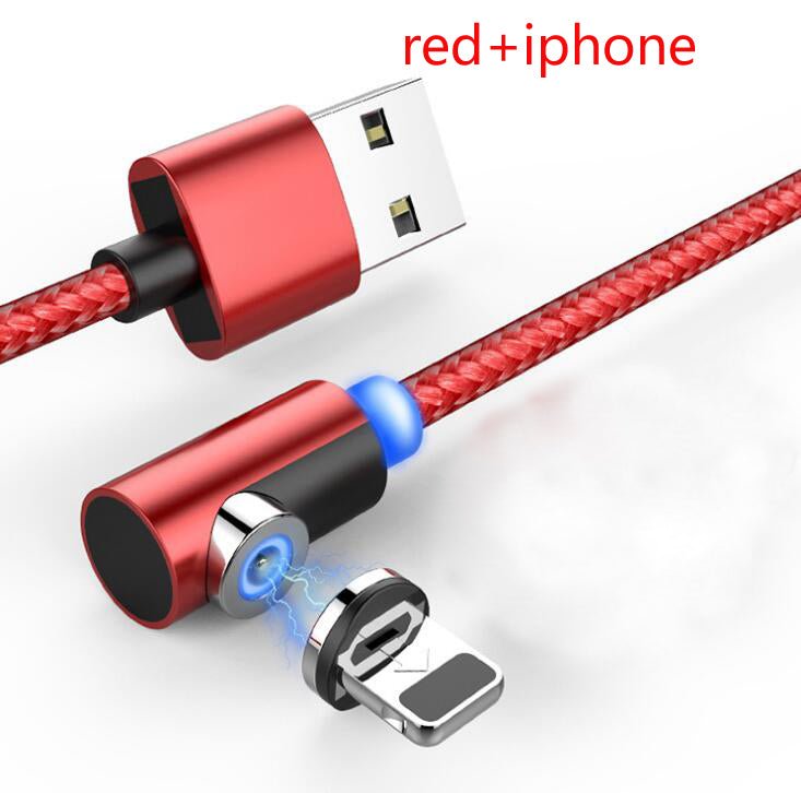 Nylon Braided Magnetic Mobile Phone Charging Cable - Jabula & CoNylon Braided Magnetic Mobile Phone Charging CableMagnetic Mobile Phone Charging CableJabula & CoJabula & CoNylon Braided Magnetic Mobile Phone Charging CableCJSJSJSJ00612-Red iphone-1 m11