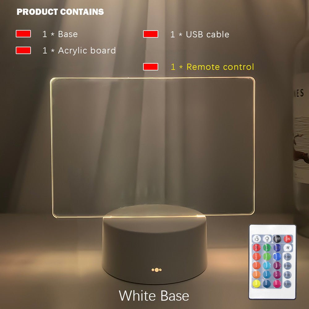 Rewritable Night Light With Display Panel - Jabula & CoRewritable Night Light With Display PanelRewritable Night Light With Display PaneJabula & CoJabula & CoRewritable Night Light With Display PanelCJSN146058511KP16