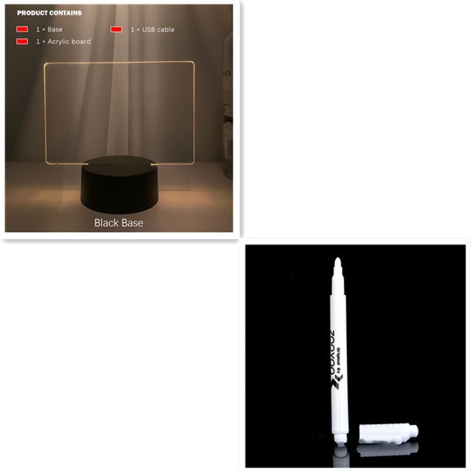 Rewritable Night Light With Display Panel - Jabula & CoRewritable Night Light With Display PanelRewritable Night Light With Display PaneJabula & CoJabula & CoRewritable Night Light With Display PanelCJSN146058506FU5