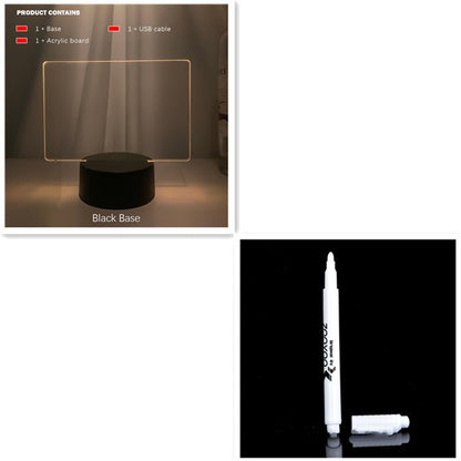 Rewritable Night Light With Display Panel - Jabula & CoRewritable Night Light With Display PanelRewritable Night Light With Display PaneJabula & CoJabula & CoRewritable Night Light With Display PanelCJSN146058506FU5