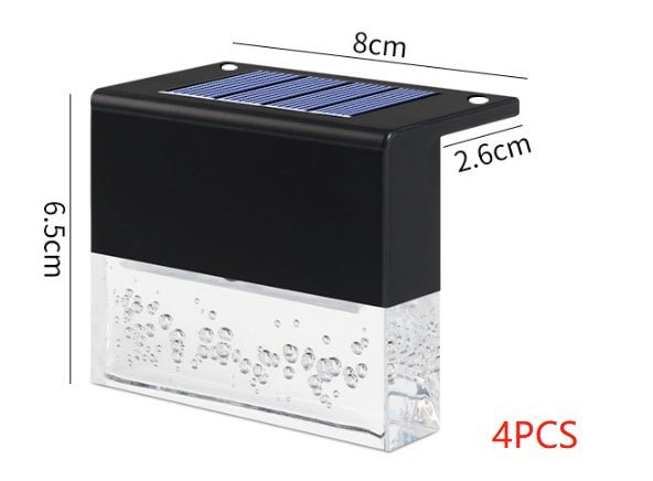 Waterproof New RGB LED Solar Light Step Fence Light - Jabula & CoWaterproof New RGB LED Solar Light Step Fence LightLED Solar Light Step Fence LightJabula & CoJabula & CoWaterproof New RGB LED Solar Light Step Fence LightCJLE101693105EV11