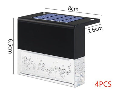 Waterproof New RGB LED Solar Light Step Fence Light - Jabula & CoWaterproof New RGB LED Solar Light Step Fence LightLED Solar Light Step Fence LightJabula & CoJabula & CoWaterproof New RGB LED Solar Light Step Fence LightCJLE101693105EV11