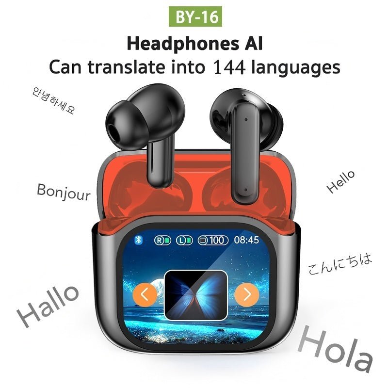 Wireless BT AI Translation Earbuds 144 - Language Real - time Translation Headphones - Jabula & Co