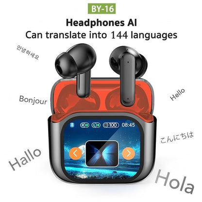Wireless BT AI Translation Earbuds 144 - Language Real - time Translation Headphones - Jabula & Co